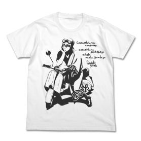 Bike & Gin-san T-shirt White