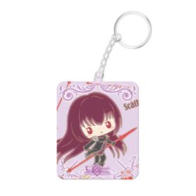 FGODesignproducedbySanrioWoodenKeyChainScathach1