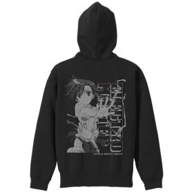 Misaka Mikoto Zip Hoodie Black