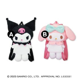 My Melody & Kuromi Plush Backpack