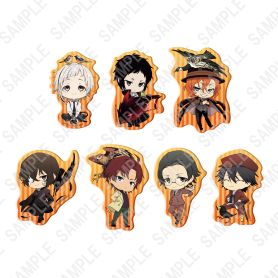 PREORDERBungoStrayDogsClearClipBadgeBirdsofAutumnCOMPLETEBOX1