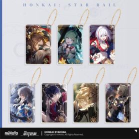 -PRE ORDER- Honkai: Star Rail Light Cone Glitter Acrylic Keychain