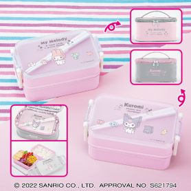 Pastel Tsumiki Lunch box with Cooler Bag