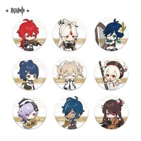 -TENTATIVE PRE ORDER- Genshin Impact Melodies of an Endless Journey Chibi Chara Can Badge