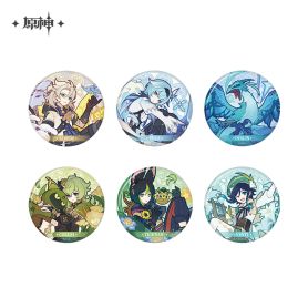 -TENTATIVE PRE ORDER- Genshin Impact Windblume’s Breath Can Badge